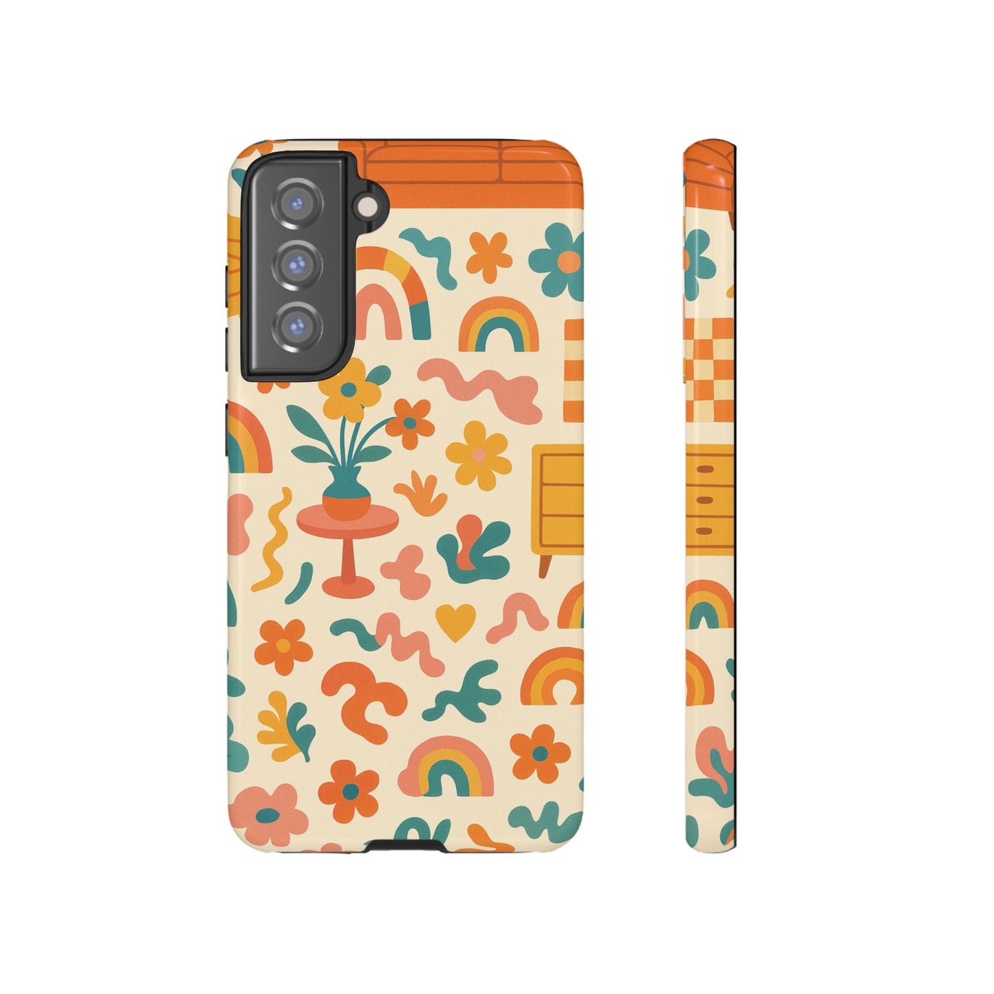 Dopamine Decor • Samsung Galaxy S21 • Tough Case • Wireless Friendly