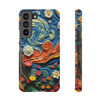 Pastel Paradise • Samsung Galaxy S22 • MagSafe® Tough Case with Card Holder