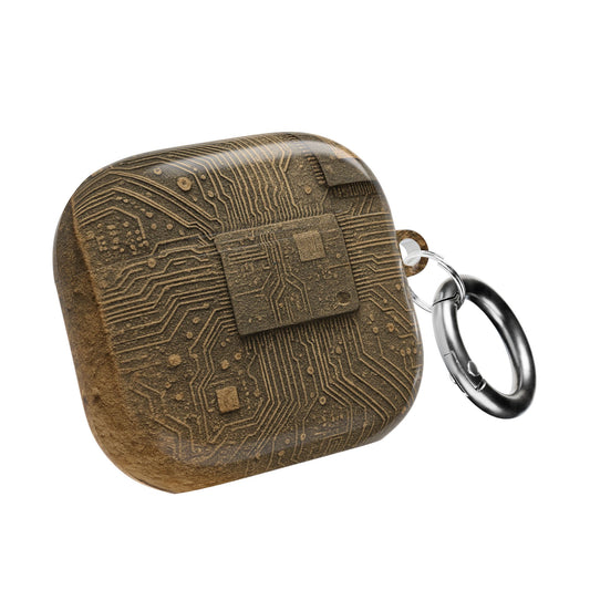 Sand Circuit • AirPods Gen 4 Case (AOP)