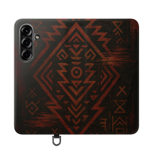 Tribal Glitch • Samsung Galaxy S25 Flip Case