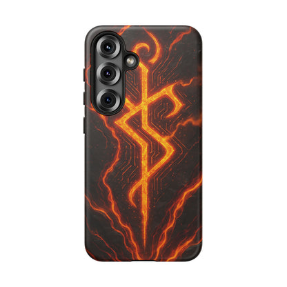 Molten Glyph • Samsung Galaxy S25 • MagSafe® Magnetic Tough Case