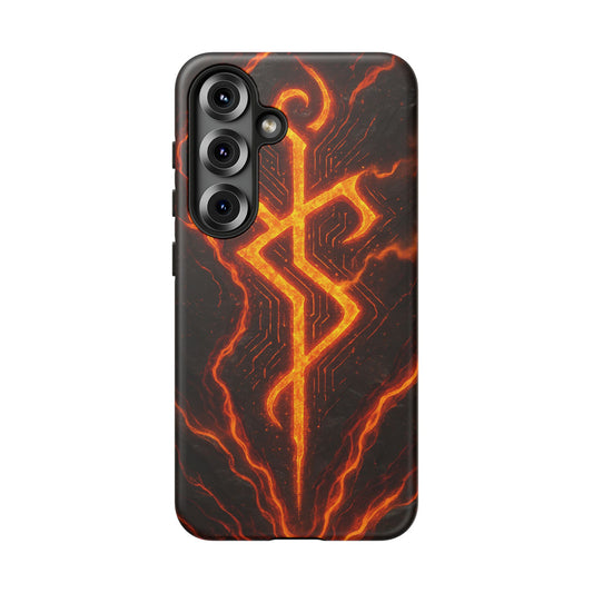 Molten Glyph • Samsung Galaxy S25 • MagSafe® Magnetic Tough Case