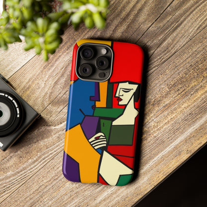 Crimson Fold • Apple iPhone 15 • MagSafe® Tough Case