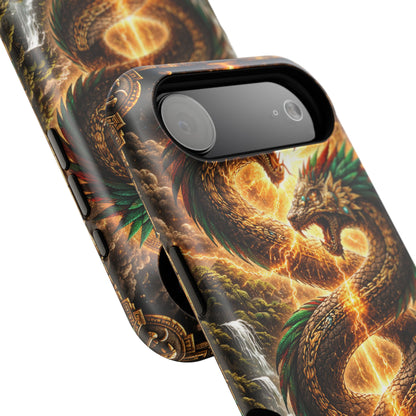 Coatl • Feathered Dominion • Empire of the Fifth Sun™ • Apple iPhone 17 Pro • MagSafe Tough Case