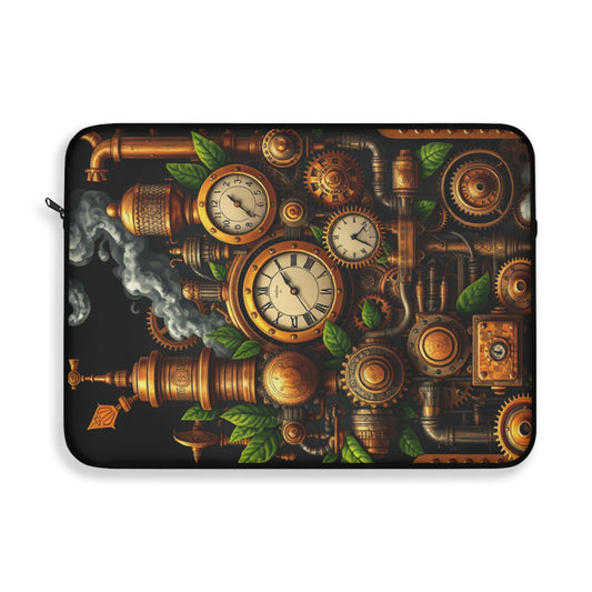 Steampunk Signal • Single Zipper Laptop Sleeve