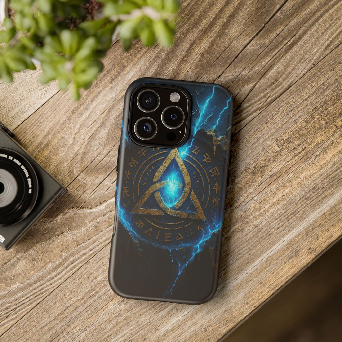 Mystic Triad • Apple iPhone 16 • MagSafe® Magnetic Tough Case