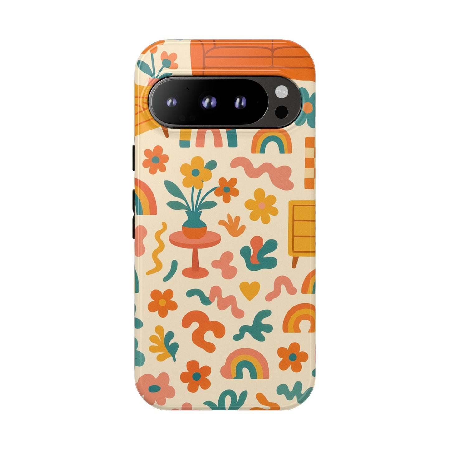 Dopamine Decor • Google Pixel 9 • Tough Case • Wireless Friendly