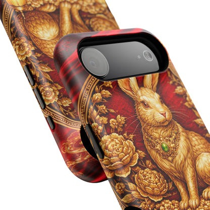 Rabbit • Lunar Armor • Imperial Banner • Apple iPhone 17 Pro • MagSafe Tough Case