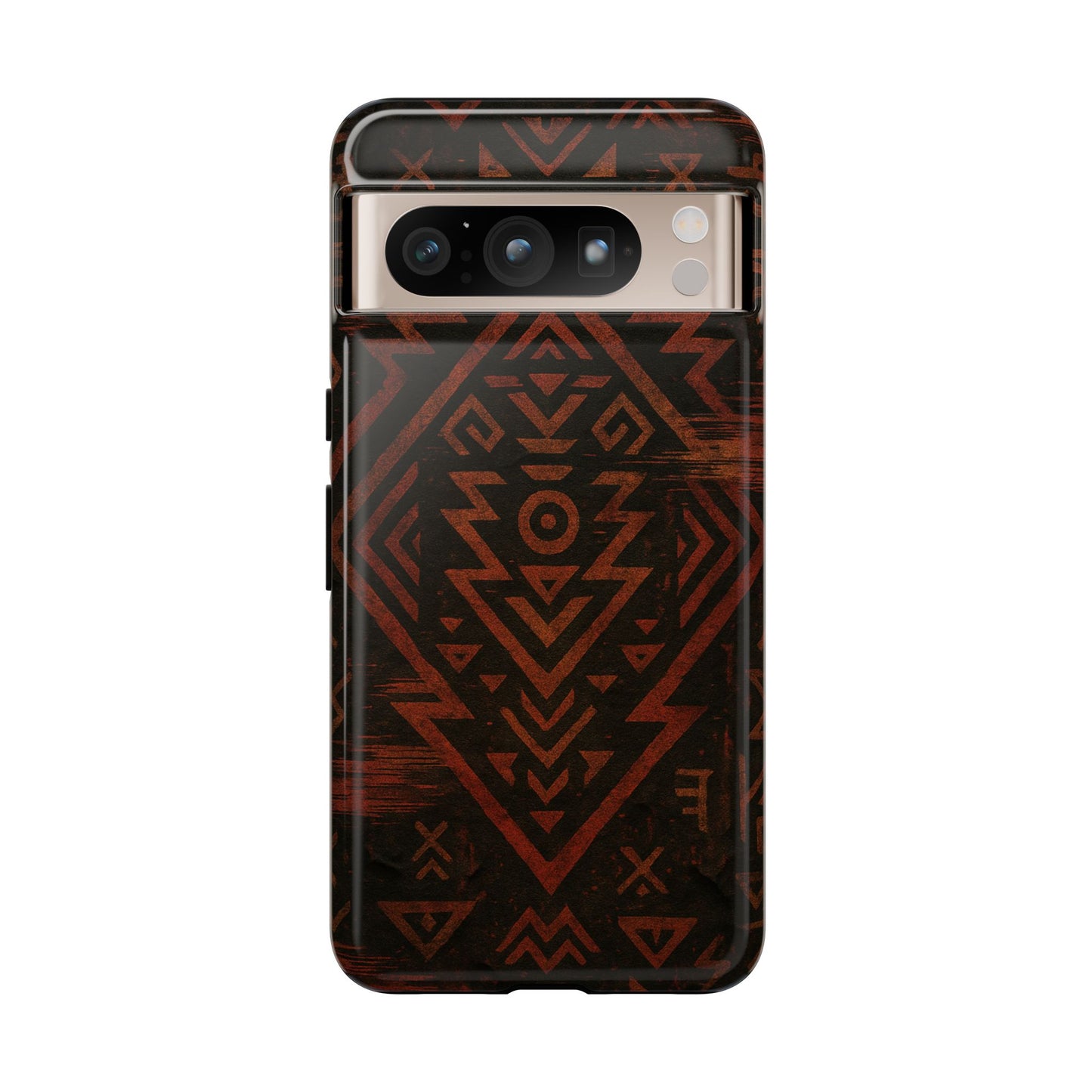 Tribal Glitch • Google Pixel 8 • Tough Case • Wireless Friendly