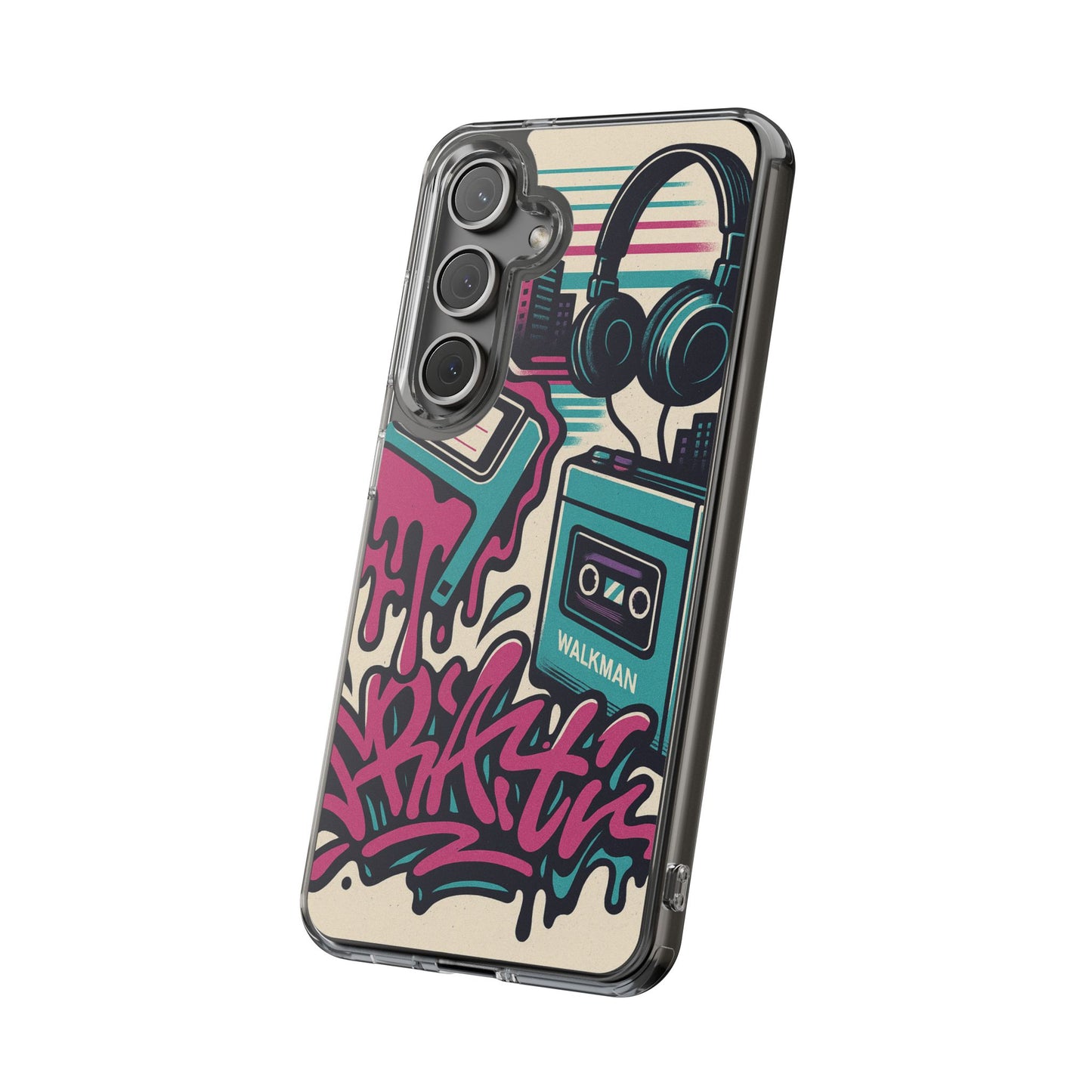 Retro Beats • Samsung Galaxy S24 • Clear Case