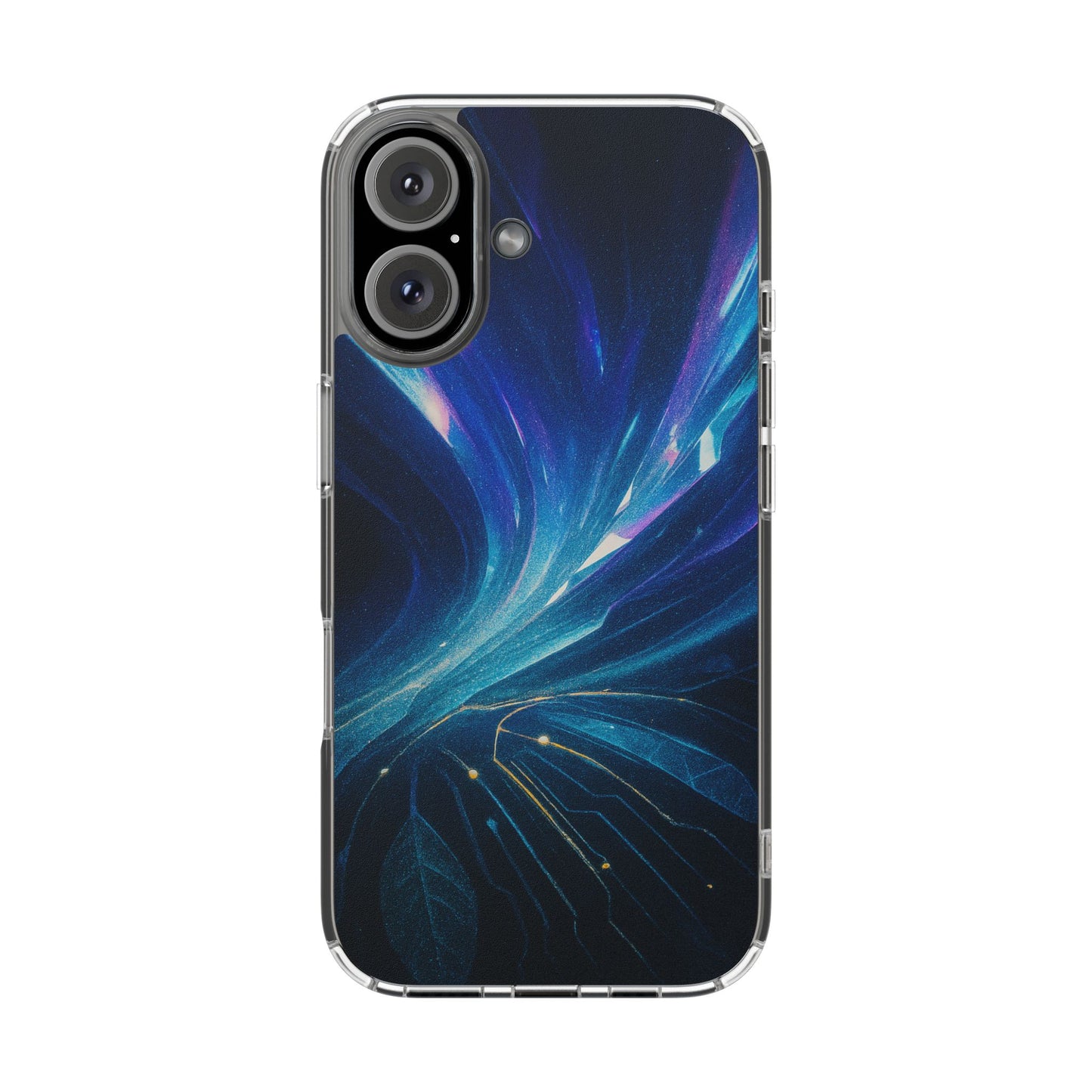 Digital Vortex • Apple iPhone 16 • Clear Case