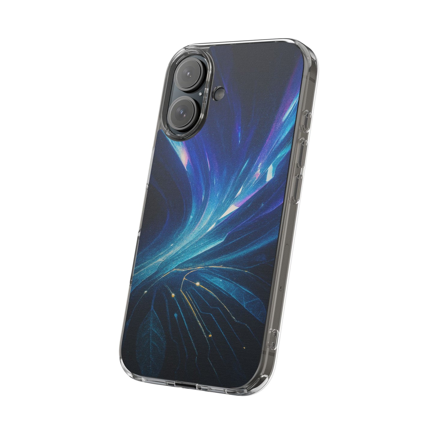 Digital Vortex • Apple iPhone 16 • Clear Case