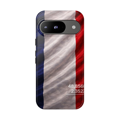 France • Street Sovereign – Tricolore Precision • Google Pixel 9 • Tough Case • Wireless Friendly