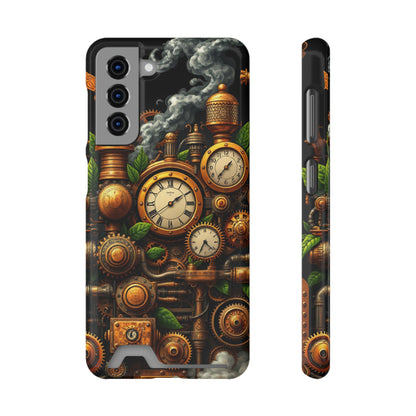 Steampunk Signal • Samsung Galaxy S21 • MagSafe® Tough Case with Card Holder