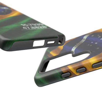 Brazil • Street Sovereign – Ordem Force • Samsung Galaxy S25 • Wireless Friendly • Tough Case