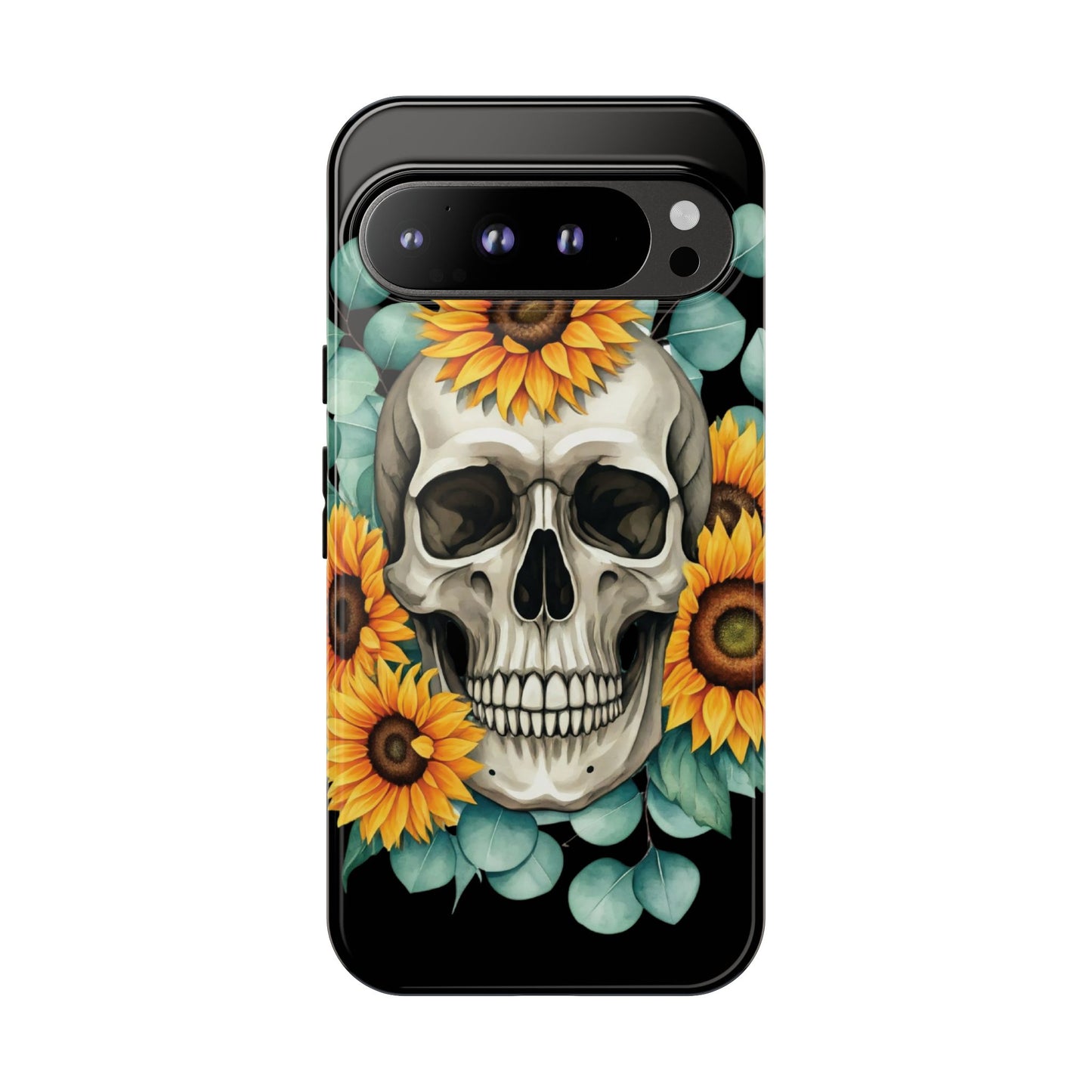 Golden Silence • Google Pixel 9 • MagSafe® Tough Case phone case by Black Hat Pixels