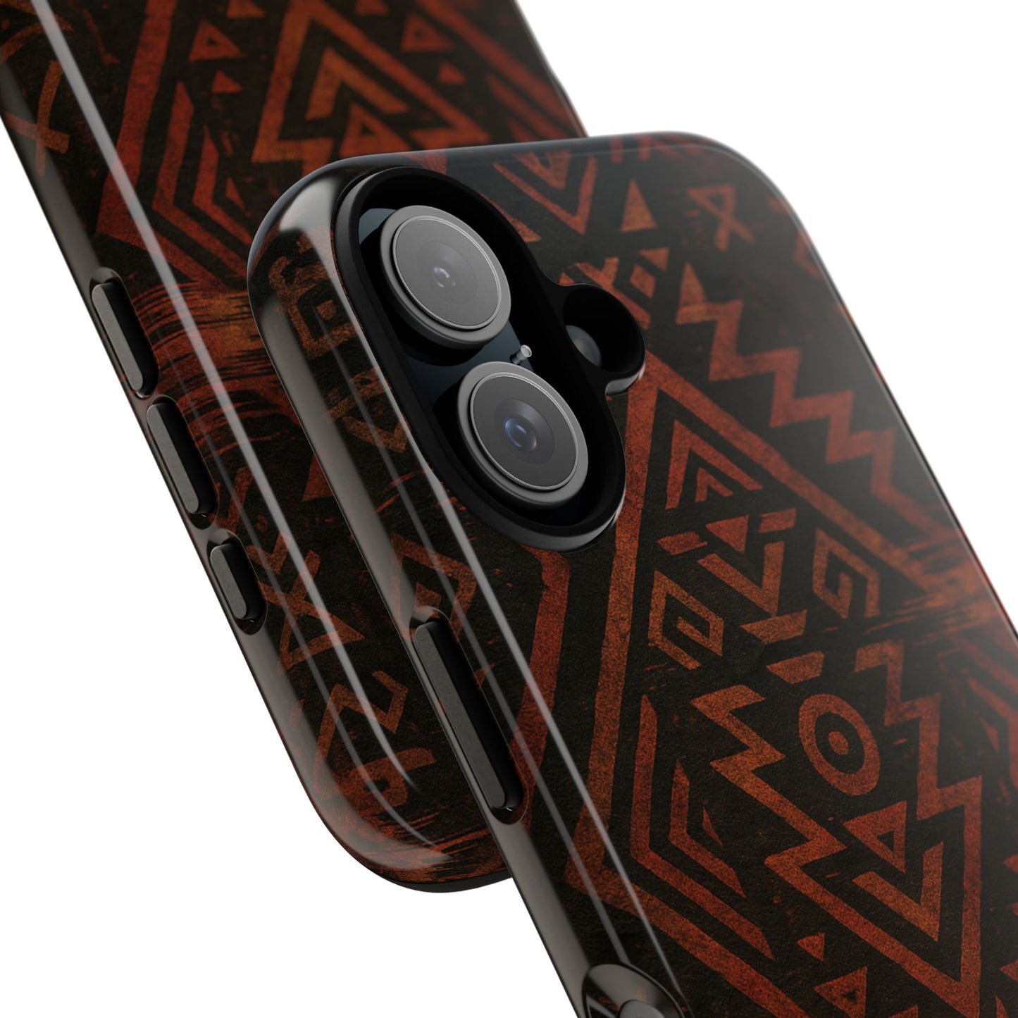 Tribal Glitch • Apple iPhone 16 • MagSafe® Magnetic Tough Case