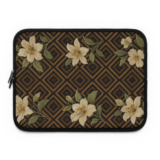 Velvet Bloom • Dual Zipper Laptop Sleeve