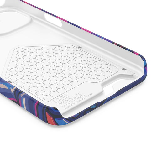 Afro Grooving • Apple iPhone 13 • MagSafe® Tough Case with Card Holder