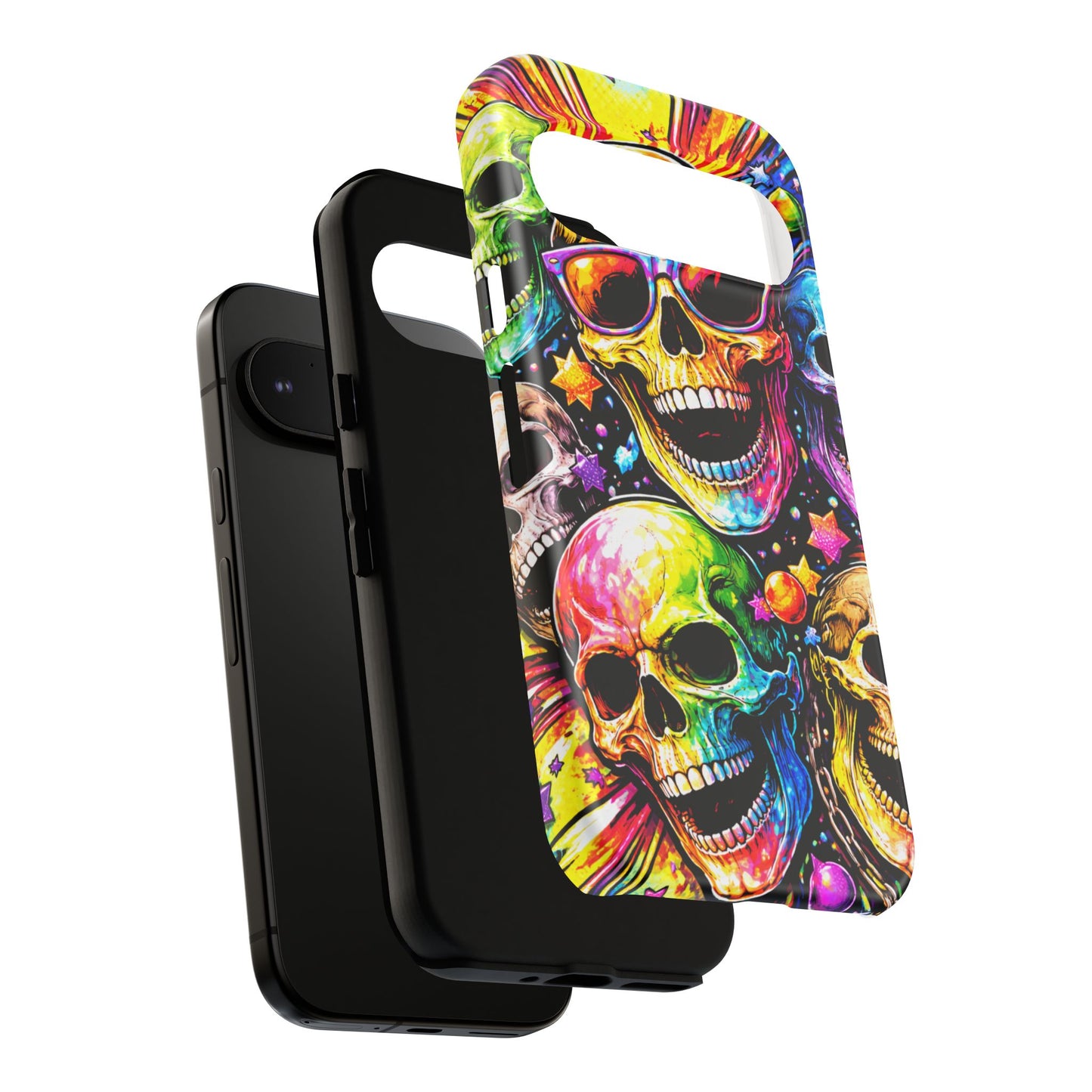 Chromatic Carnage • Google Pixel 9 • Tough Case • Wireless Friendly