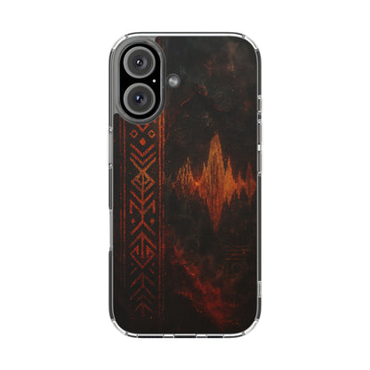 Tribal Pulse • Apple iPhone 16 • Clear Case