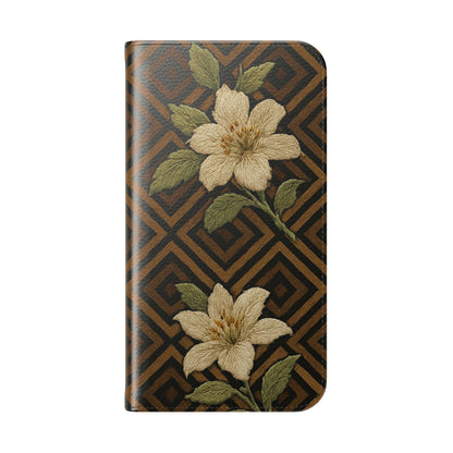 Velvet Bloom • Apple iPhone 16 Flip Case