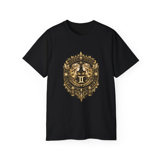 Gemini • Dual Signal • Elemental Armor • T-shirt • Black Hat Pixels • Unisex