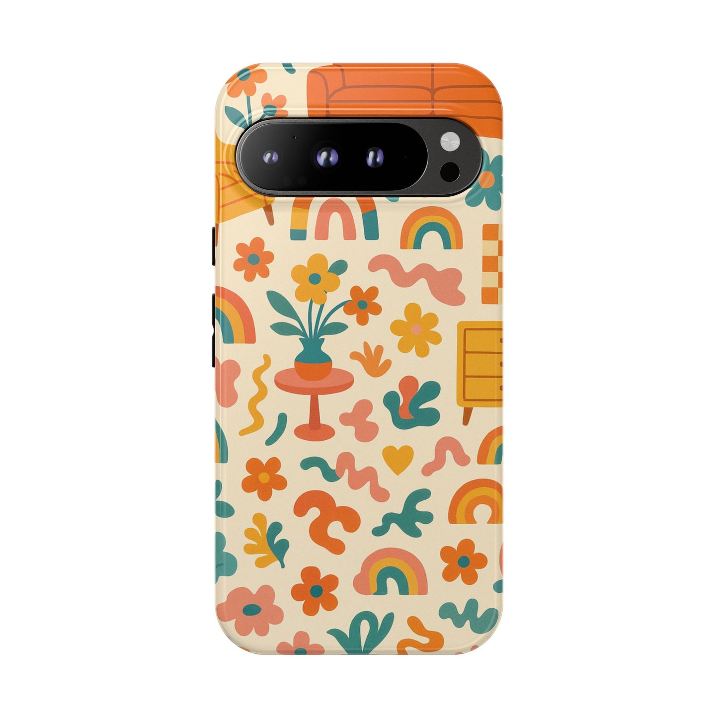 Dopamine Decor • Google Pixel 9 • Tough Case • Wireless Friendly