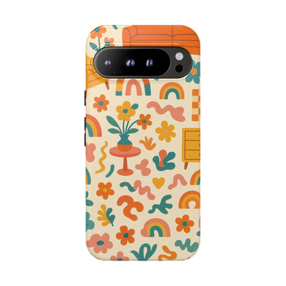 Dopamine Decor • Google Pixel 9 • Tough Case • Wireless Friendly
