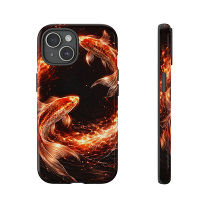 Fire Koi • Apple iPhone 15 • MagSafe® Tough Case