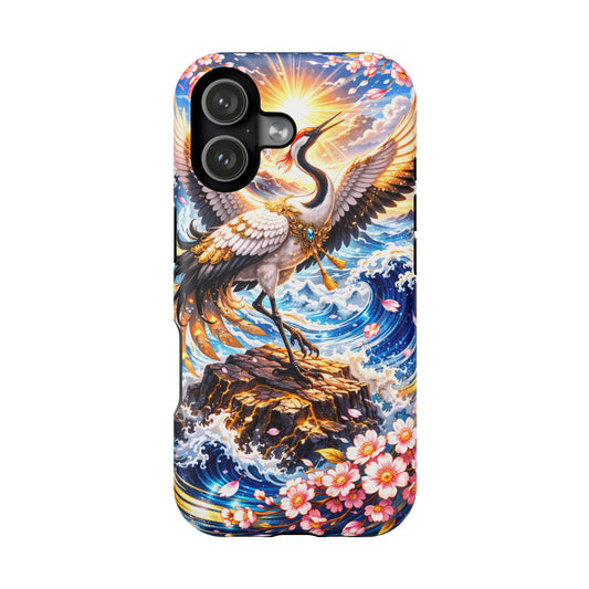 Radiant Ascent – Unbroken Honor • Obsidian Irezumi™ • Apple iPhone 17 Pro • MagSafe Tough Case