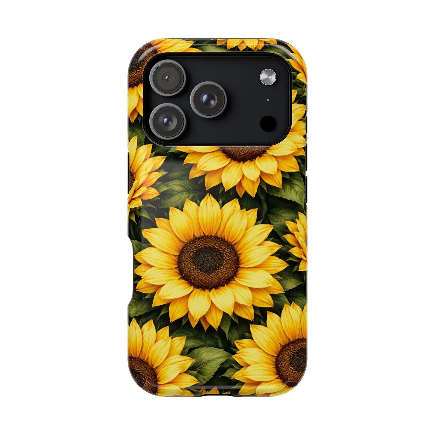 Solar Bloom • Floral Fusion • Apple iPhone 17 Pro • MagSafe® Tough Case