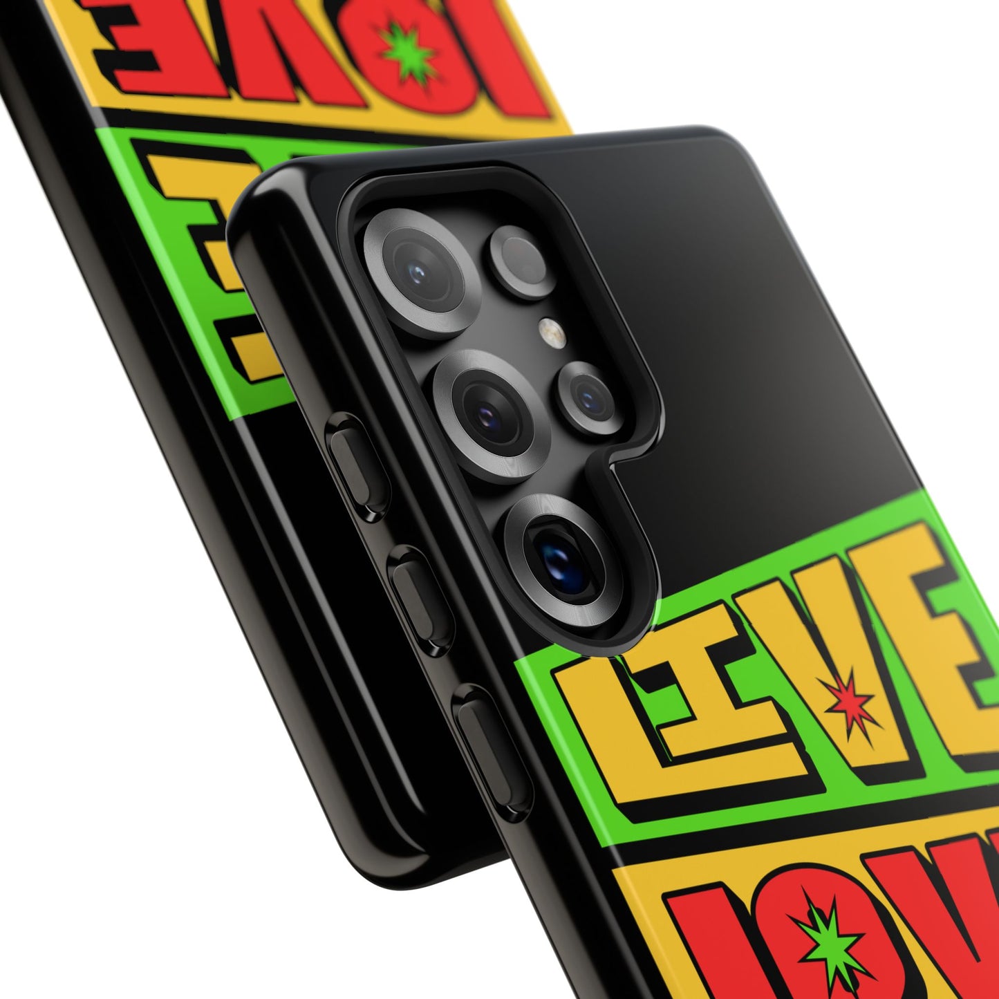 Live Love Laugh • Samsung Galaxy S25 • Wireless Friendly • Tough Case