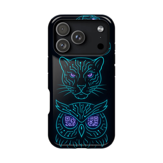 Mystic Midnight • Apple iPhone 17 Pro • MagSafe® Tough Case phone case by Black Hat Pixels