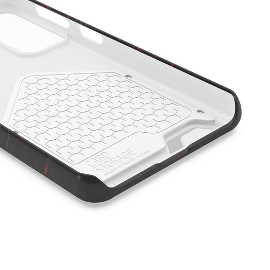 Binary Vein • Samsung Galaxy S21 • MagSafe® Tough Case with Card Holder