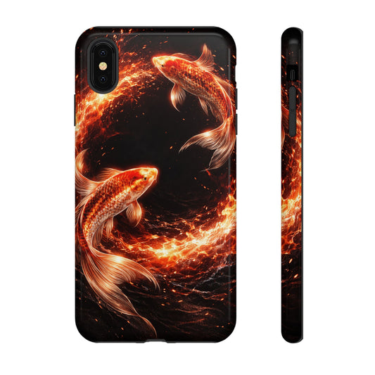 Fire Koi • Apple iPhone X • MagSafe® Tough Case