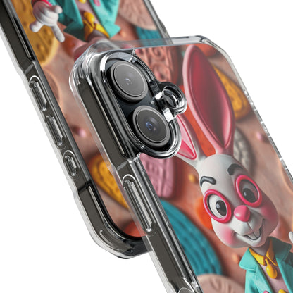 Vibe Bunny • Apple iPhone 16 • MagSafe® Clear Case