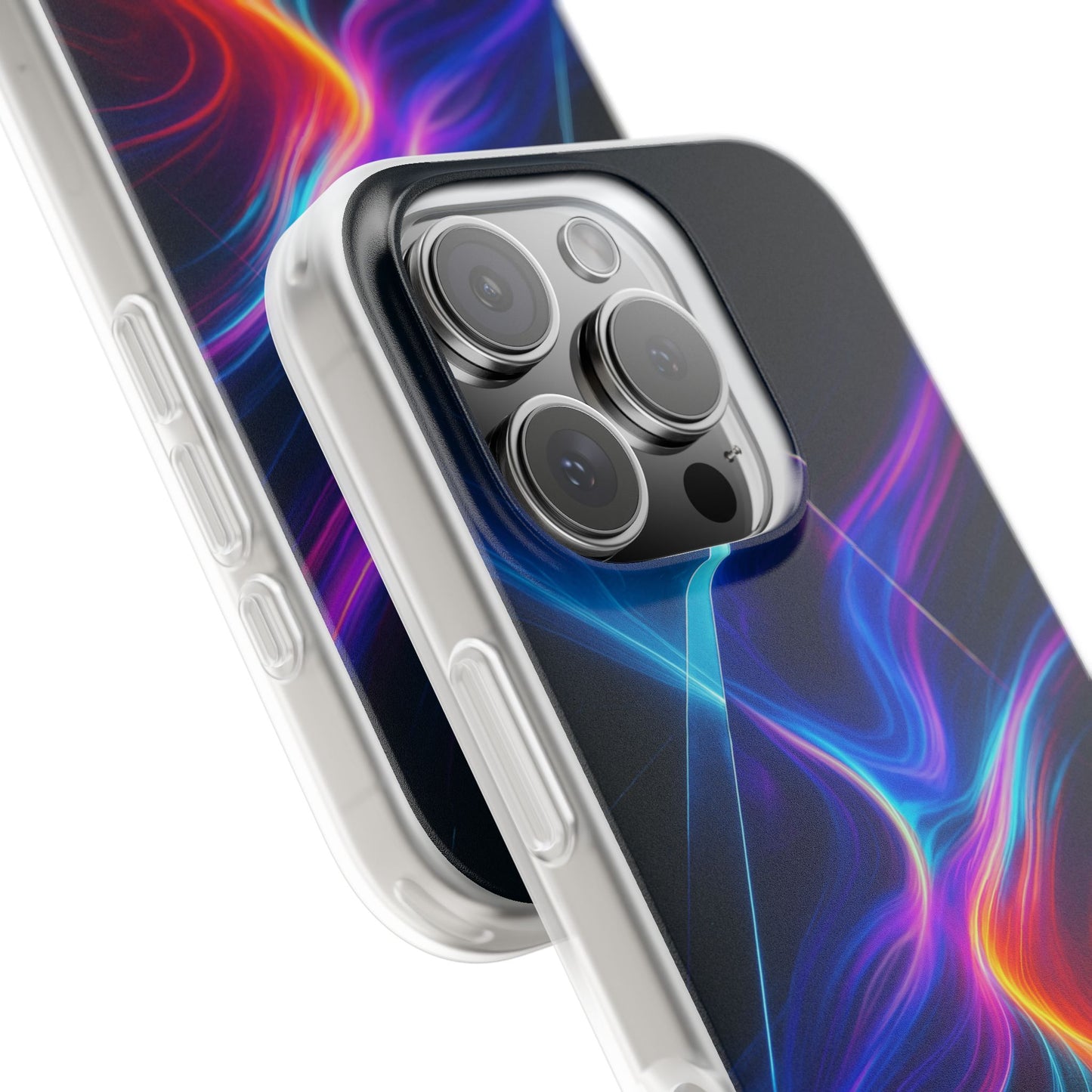 Prism Fracture • Apple iPhone 16 • Flexi Clear Case