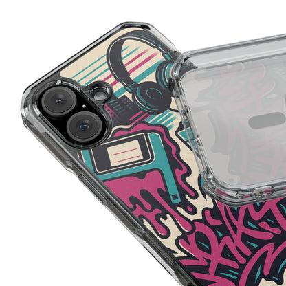 Retro Beats • Apple iPhone 16 • MagSafe® Clear Case
