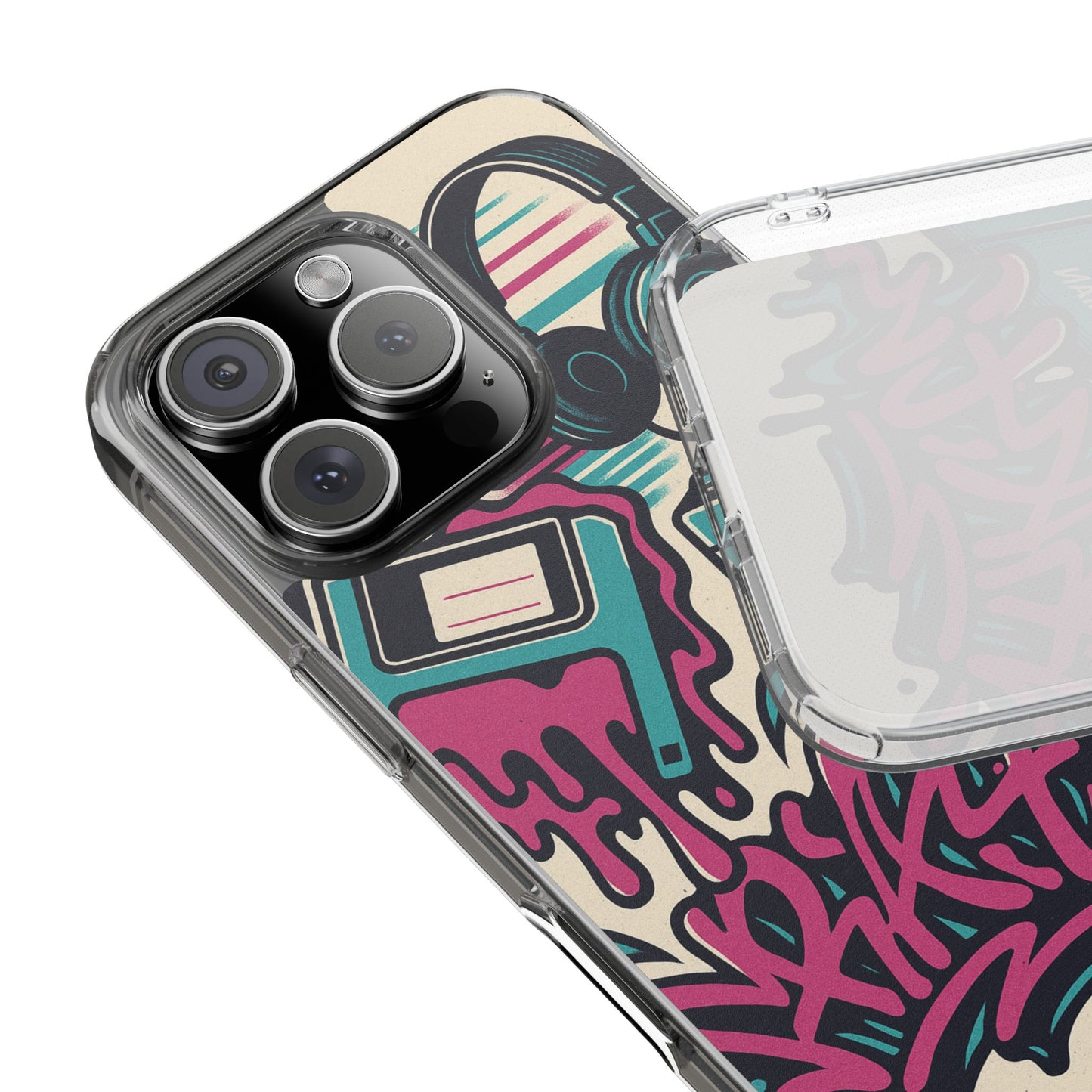 Retro Beats • Apple iPhone 16 • Clear Case