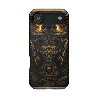 Xolotl • Shadow Guide of Flame • Empire of the Fifth Sun™ • Apple iPhone 17 Pro • MagSafe Tough Case
