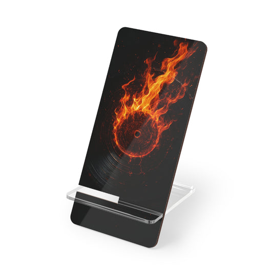 Vinyl Inferno • Smartphone Display Stand