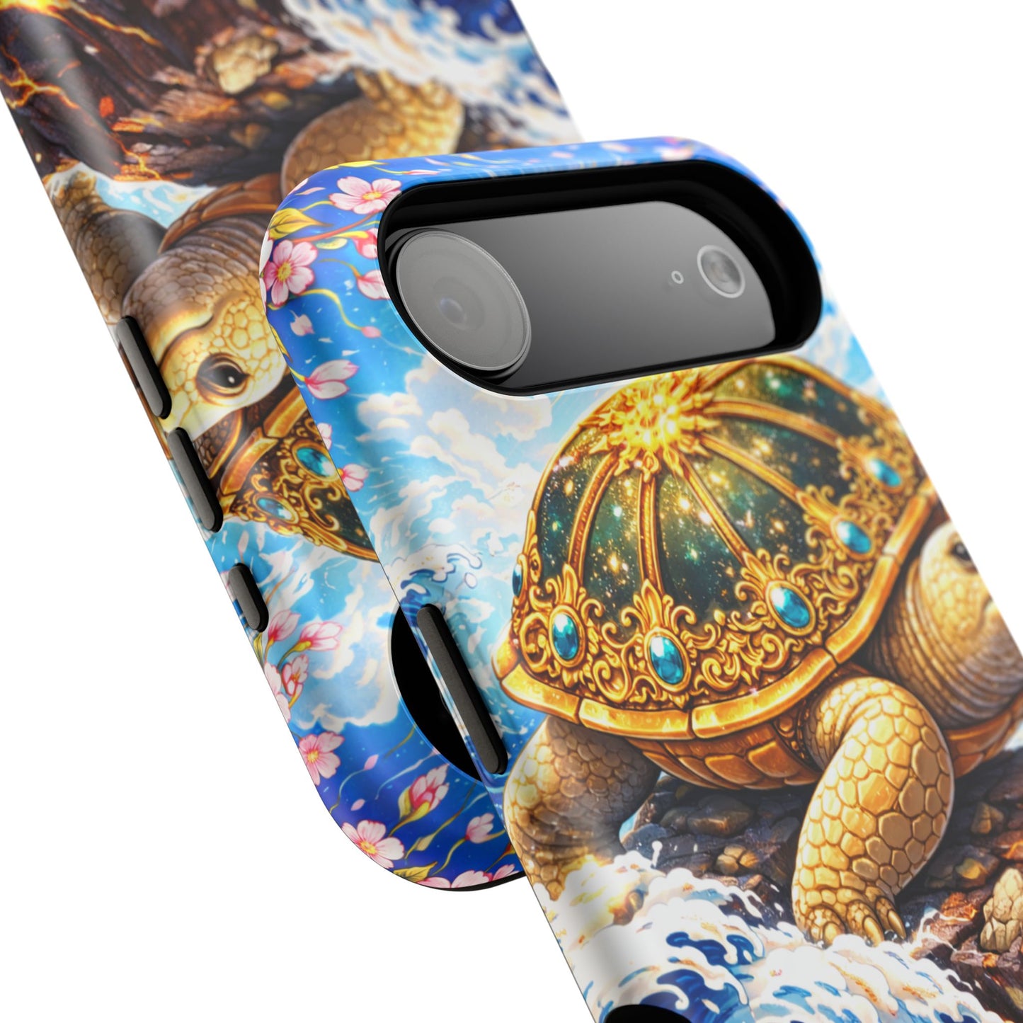Stonebound Patience – Eternal Foundation • Obsidian Irezumi™ • Apple iPhone 17 Pro • MagSafe Tough Case