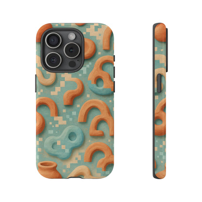 Pixel Clay • Apple iPhone 15 • MagSafe® Tough Case