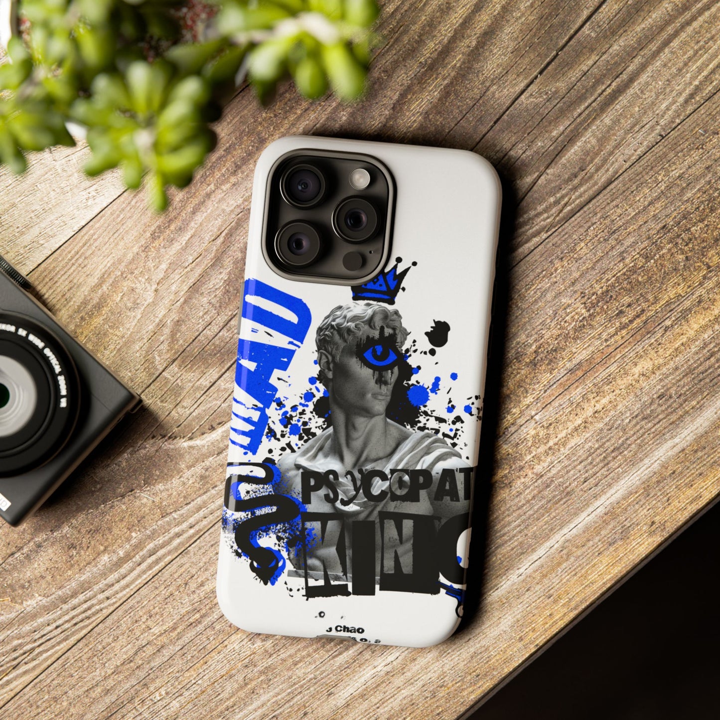 Pyschopath King • Apple iPhone 15 • MagSafe® Tough Case