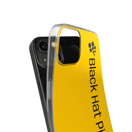 Black Hat Pixels • Apple iPhone 14 • Flexi Clear Case