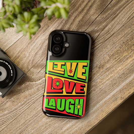 Live Love Laugh • Apple iPhone 17 Pro • MagSafe® Tough Case