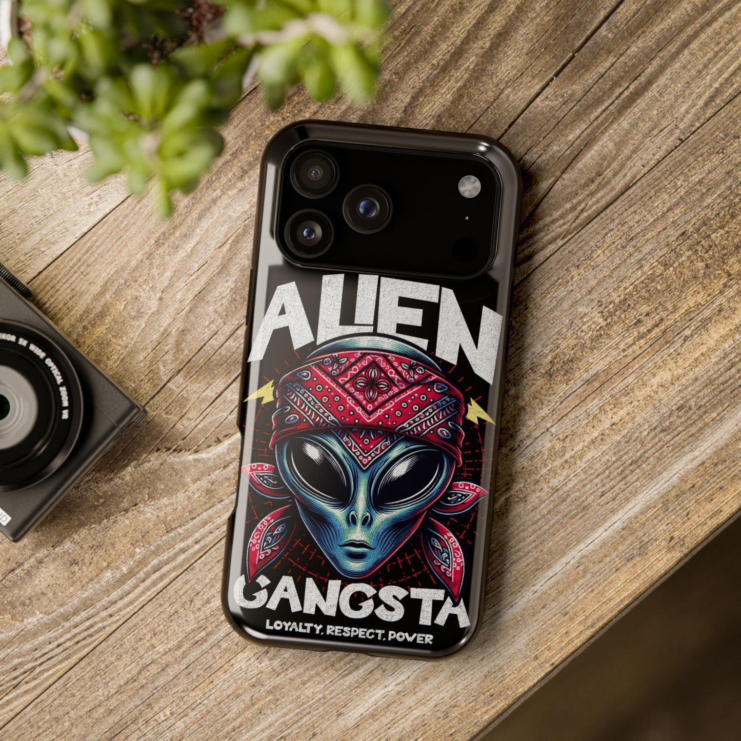 Alien Gangsta • Apple iPhone 17 Pro • MagSafe® Tough Case