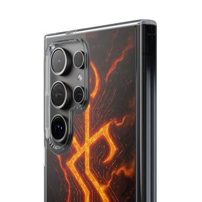 Molten Glyph • Samsung Galaxy S24 • Clear Case