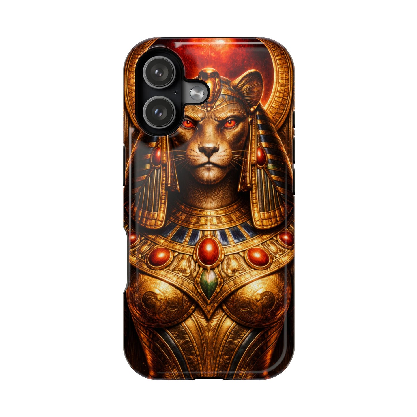 Sekhmet • War • Temple of the Gods™ • Relic II • Apple iPhone 17 Pro • MagSafe® Tough Case